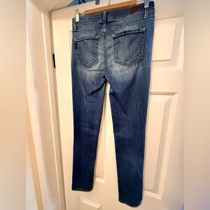 Paige skyline skinny jeans medium blue